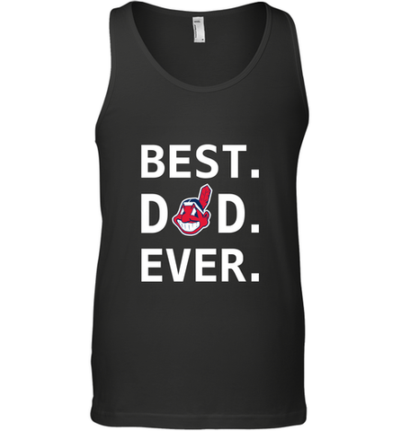 Best Cleveland Indians Dad Ever Baseball MLB Fathers Day Men's Tank Top Men's Tank Top / Black / XS Men's Tank Top - amzapparel