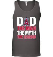 Los Angeles Angels Dad The Man The Myth The Legend Father's Day MLB Men's Tank Top Men's Tank Top - amzapparel