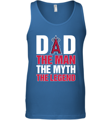 Los Angeles Angels Dad The Man The Myth The Legend Father's Day MLB Men's Tank Top Men's Tank Top - amzapparel