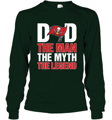 Tampa Bay Buccaneers Dad The Man The Myth The Legend NFL Father's Day Long Sleeve T-Shirt Long Sleeve T-Shirt - amzapparel