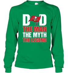 Tampa Bay Buccaneers Dad The Man The Myth The Legend NFL Father's Day Long Sleeve T-Shirt Long Sleeve T-Shirt - amzapparel