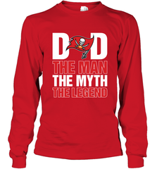 Tampa Bay Buccaneers Dad The Man The Myth The Legend NFL Father's Day Long Sleeve T-Shirt Long Sleeve T-Shirt - amzapparel