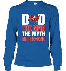 Tampa Bay Buccaneers Dad The Man The Myth The Legend NFL Father's Day Long Sleeve T-Shirt Long Sleeve T-Shirt - amzapparel