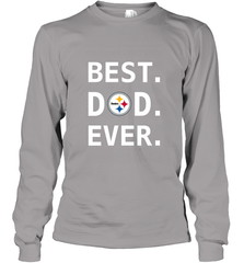 Best Pittsburgh Steelers Dad Best Dad Ever NFL Football Fathers Day Long Sleeve T-Shirt Long Sleeve T-Shirt - amzapparel