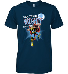 Marvel Thor Mighty Dad Father's Day Gifts Men's Premium T-Shirt Men's Premium T-Shirt - amzapparel