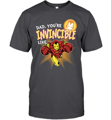 Marvel Iron Man Invincible Dad Father's Day Gifts Men's T-Shirt Men's T-Shirt - amzapparel
