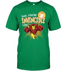 Marvel Iron Man Invincible Dad Father's Day Gifts Men's T-Shirt Men's T-Shirt - amzapparel