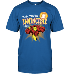 Marvel Iron Man Invincible Dad Father's Day Gifts Men's T-Shirt Men's T-Shirt - amzapparel