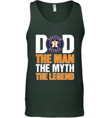 Houston Astros Dad The Man The Myth The Legend Father's Day MLB Men's Tank Top Men's Tank Top - amzapparel