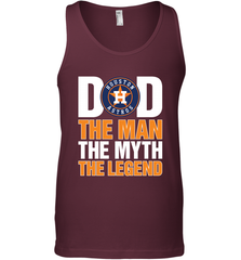 Houston Astros Dad The Man The Myth The Legend Father's Day MLB Men's Tank Top Men's Tank Top - amzapparel