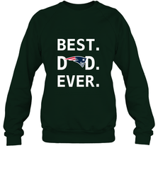 Best New England Patriots Dad Best Dad Ever NFL Football Fathers Day Crewneck Sweatshirt Crewneck Sweatshirt - amzapparel