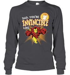 Marvel Iron Man Invincible Dad Father's Day Gifts Long Sleeve T-Shirt Long Sleeve T-Shirt - amzapparel