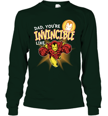 Marvel Iron Man Invincible Dad Father's Day Gifts Long Sleeve T-Shirt Long Sleeve T-Shirt - amzapparel