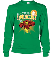 Marvel Iron Man Invincible Dad Father's Day Gifts Long Sleeve T-Shirt Long Sleeve T-Shirt - amzapparel