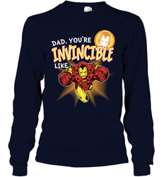 Marvel Iron Man Invincible Dad Father's Day Gifts Long Sleeve T-Shirt