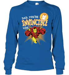 Marvel Iron Man Invincible Dad Father's Day Gifts Long Sleeve T-Shirt Long Sleeve T-Shirt - amzapparel