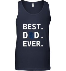 Best San Diego Padres Dad Ever Baseball MLB Fathers Day Men's Tank Top