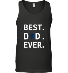Best San Diego Padres Dad Ever Baseball MLB Fathers Day Men's Tank Top