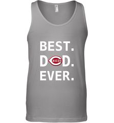 Best Cincinnati Reds Dad Ever Baseball MLB Fathers Day Men's Tank Top Men's Tank Top - amzapparel
