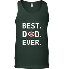 Best Cincinnati Reds Dad Ever Baseball MLB Fathers Day Men's Tank Top Men's Tank Top - amzapparel