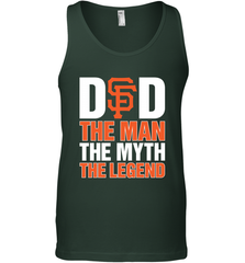 San Francisco Giants Dad The Man The Myth The Legend Father's Day MLB Men's Tank Top Men's Tank Top - amzapparel