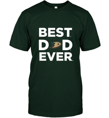 Best Anaheim Ducks Dad Ever Hockey NHL Fathers Day GIft For Daddy Men's T-Shirt Men's T-Shirt - amzapparel