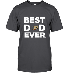 Best Anaheim Ducks Dad Ever Hockey NHL Fathers Day GIft For Daddy Men's T-Shirt Men's T-Shirt - amzapparel