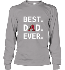 Best Arizona Diamondbacks Dad Ever Baseball MLB Fathers Day Long Sleeve T-Shirt Long Sleeve T-Shirt - amzapparel