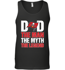 Tampa Bay Buccaneers Dad The Man The Myth The Legend NFL Father's Day Men's Tank Top Men's Tank Top - amzapparel