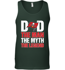 Tampa Bay Buccaneers Dad The Man The Myth The Legend NFL Father's Day Men's Tank Top Men's Tank Top - amzapparel