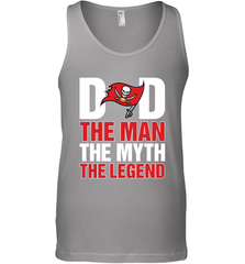 Tampa Bay Buccaneers Dad The Man The Myth The Legend NFL Father's Day Men's Tank Top Men's Tank Top - amzapparel