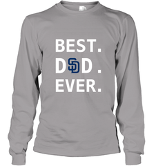 Best San Diego Padres Dad Ever Baseball MLB Fathers Day Long Sleeve T-Shirt Long Sleeve T-Shirt - amzapparel