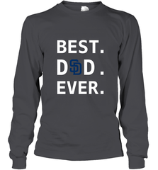 Best San Diego Padres Dad Ever Baseball MLB Fathers Day Long Sleeve T-Shirt Long Sleeve T-Shirt - amzapparel