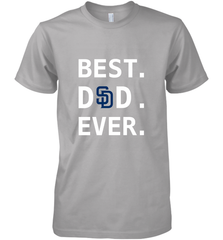 Best San Diego Padres Dad Ever Baseball MLB Fathers Day Men's Premium T-Shirt Men's Premium T-Shirt - amzapparel