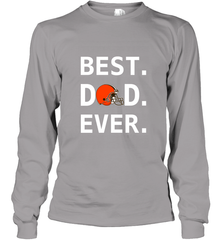Best Cleveland Browns Dad Best Dad Ever NFL Football Fathers Day Long Sleeve T-Shirt Long Sleeve T-Shirt - amzapparel
