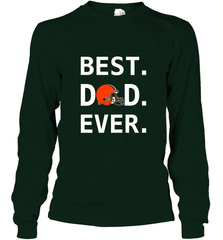 Best Cleveland Browns Dad Best Dad Ever NFL Football Fathers Day Long Sleeve T-Shirt Long Sleeve T-Shirt - amzapparel