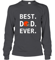Best Cleveland Browns Dad Best Dad Ever NFL Football Fathers Day Long Sleeve T-Shirt Long Sleeve T-Shirt - amzapparel