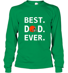 Best Cleveland Browns Dad Best Dad Ever NFL Football Fathers Day Long Sleeve T-Shirt Long Sleeve T-Shirt - amzapparel