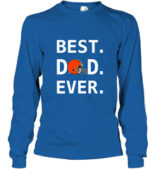 Best Cleveland Browns Dad Best Dad Ever NFL Football Fathers Day Long Sleeve T-Shirt Long Sleeve T-Shirt - amzapparel