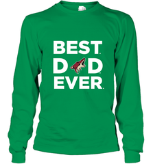 Best Arizona Coyotes Dad Ever Hockey NHL Fathers Day GIft For Daddy Long Sleeve T-Shirt Long Sleeve T-Shirt - amzapparel