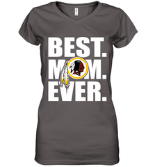 Best Washington Redskins Mom Ever NFL Team Mother's Day Gift Women's V-Neck T-Shirt Women's V-Neck T-Shirt - amzapparel