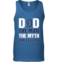 Detroit Tigers Dad The Man The Myth The Legend Father's Day MLB Men's Tank Top Men's Tank Top - amzapparel