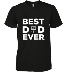 Best Los Angeles Kings Dad Ever Hockey NHL Fathers Day GIft For Daddy (1) Men's Premium T-Shirt