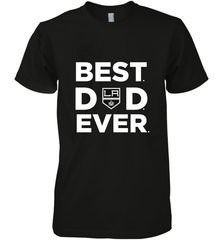 Best Los Angeles Kings Dad Ever Hockey NHL Fathers Day GIft For Daddy (1) Men's Premium T-Shirt Men's Premium T-Shirt - amzapparel
