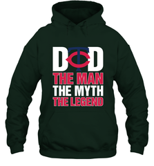Minnesota Twins Dad The Man The Myth The Legend Father's Day MLB Hooded Sweatshirt Hooded Sweatshirt - amzapparel