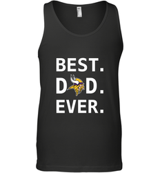 Best Minnesota Vikings Dad Best Dad Ever NFL Football Fathers Day Men's Tank Top