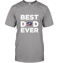 Best Columbus Blue Jackets Dad Ever Hockey NHL Fathers Day GIft For Daddy Men's T-Shirt Men's T-Shirt - amzapparel