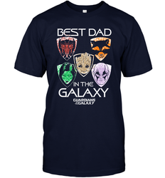 Marvel Guardians Of The Galaxy Best Dad In The Galaxy Father's Day Gifts Men's T-Shirt