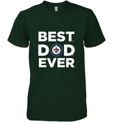 Best Winnipeg Jets Dad Ever Hockey NHL Fathers Day GIft For Daddy Men's Premium T-Shirt Men's Premium T-Shirt - amzapparel