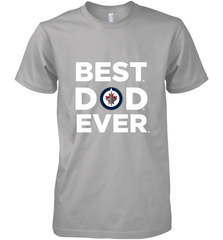 Best Winnipeg Jets Dad Ever Hockey NHL Fathers Day GIft For Daddy Men's Premium T-Shirt Men's Premium T-Shirt - amzapparel